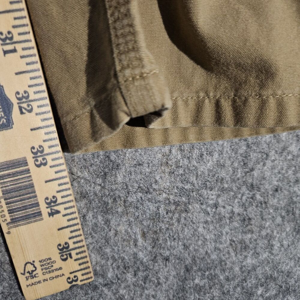 Carhartt Pants Mens 38x34 Brown Dungaree Fit Carpenter Workwear Cotton B151 - Picture 6 of 7